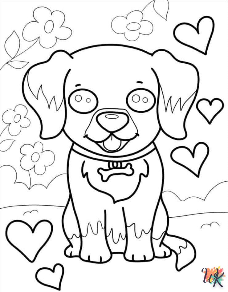 Dibujos para Colorear Puppy 18