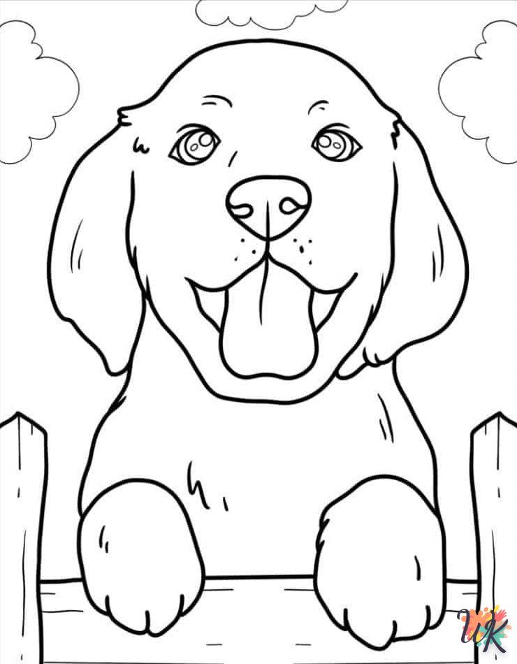 Dibujos para Colorear Puppy 9
