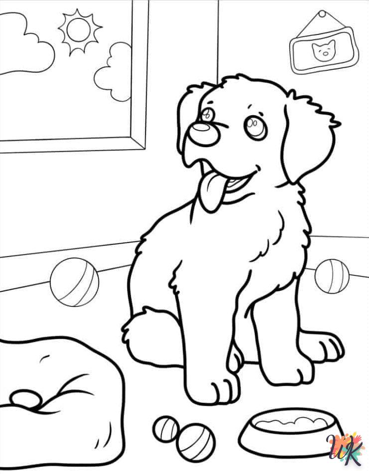 Dibujos para Colorear Puppy 29