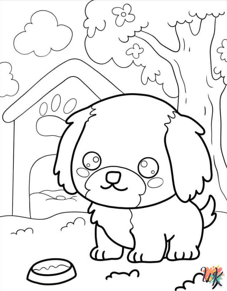 Dibujos para Colorear Puppy 2