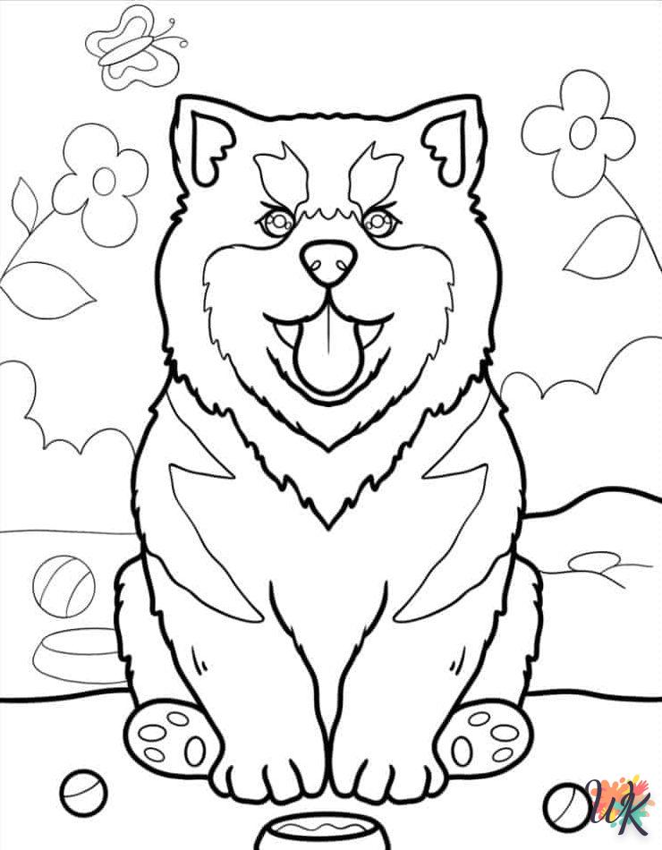 Dibujos para Colorear Puppy 26