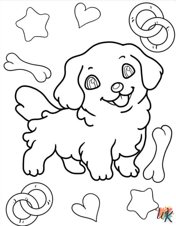 Dibujos para Colorear Puppy 23