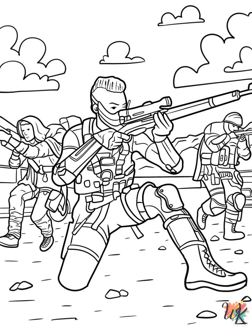 Dibujos para Colorear Call Of Duty