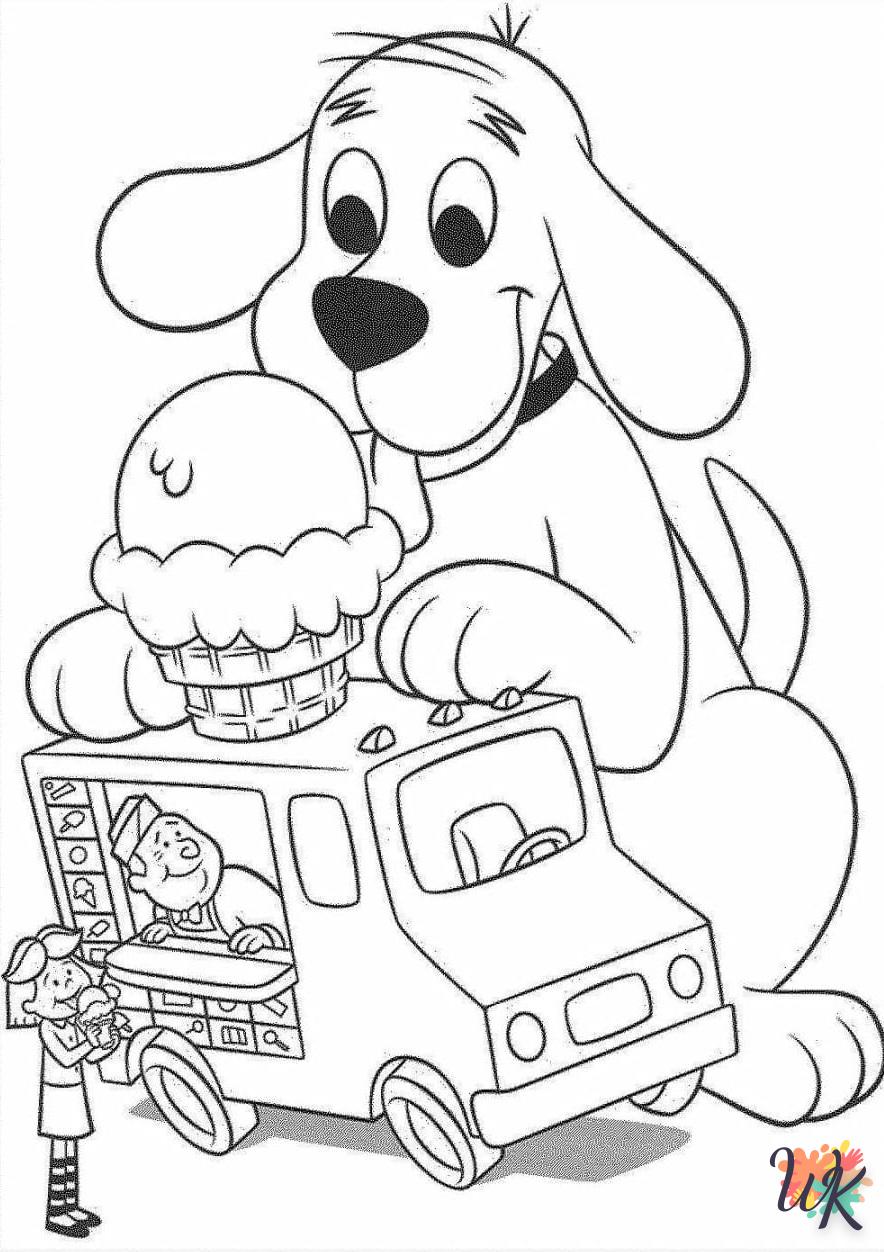 Dibujos para Colorear Camión de helados 15
