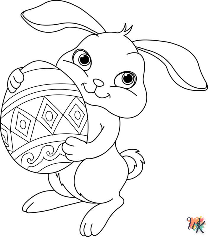 Dibujos para Colorear Conejos 35