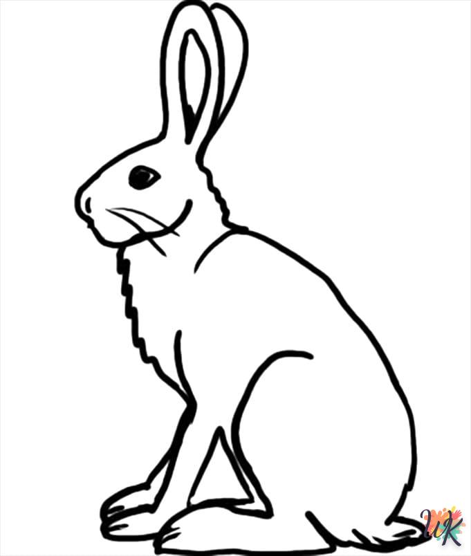 Dibujos para Colorear Conejos 38