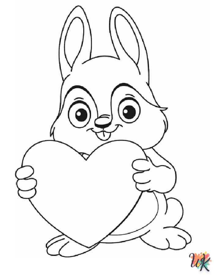 Dibujos para Colorear Conejos 39