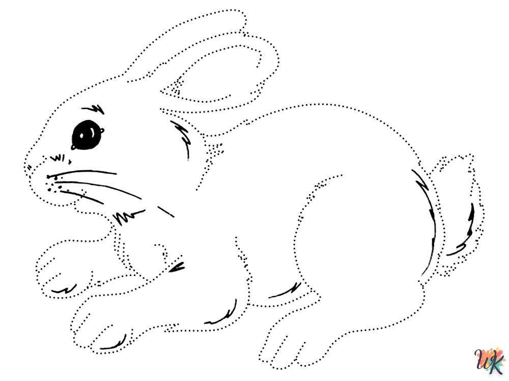 Dibujos para Colorear Conejos 48