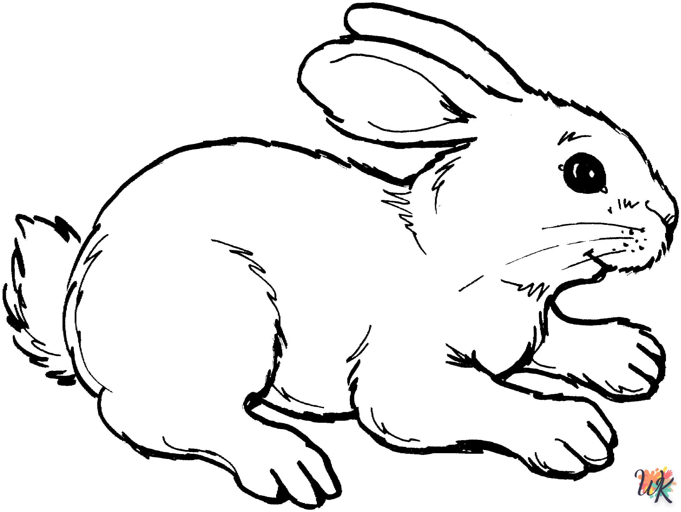Dibujos para Colorear Conejos 52