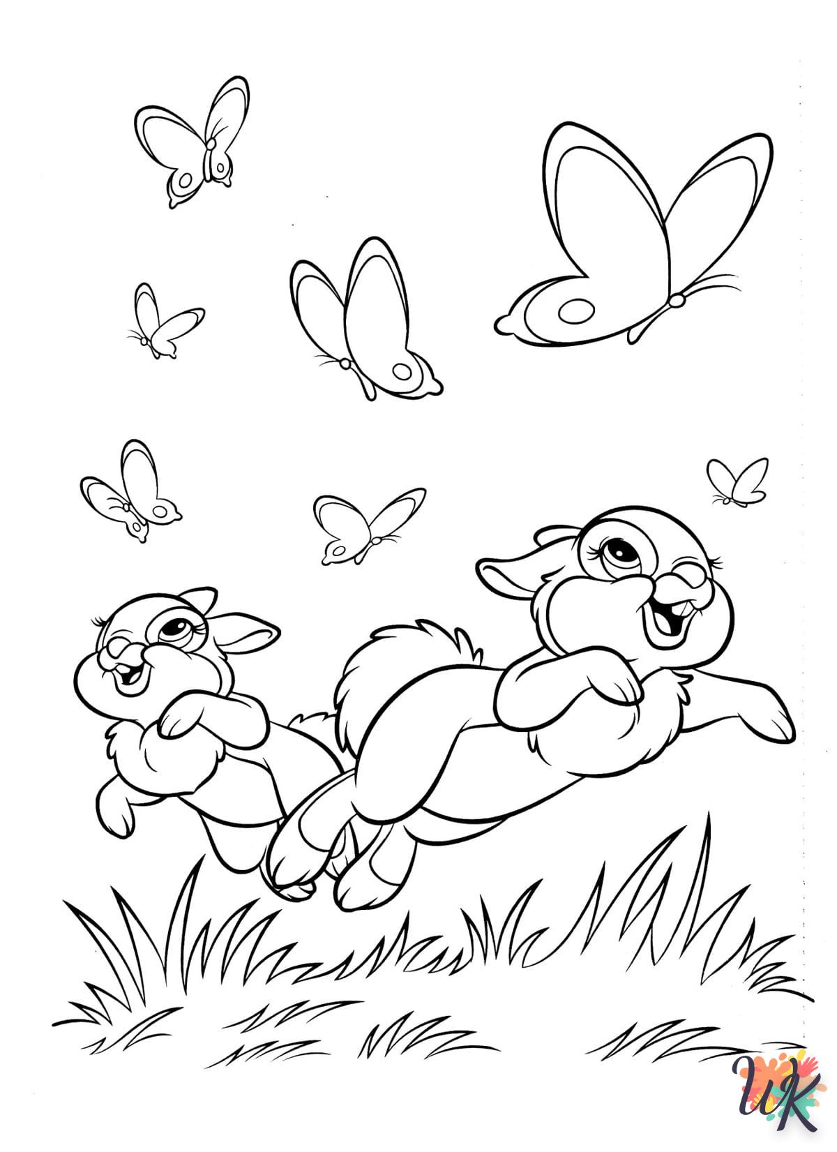 Dibujos para Colorear Conejos 57