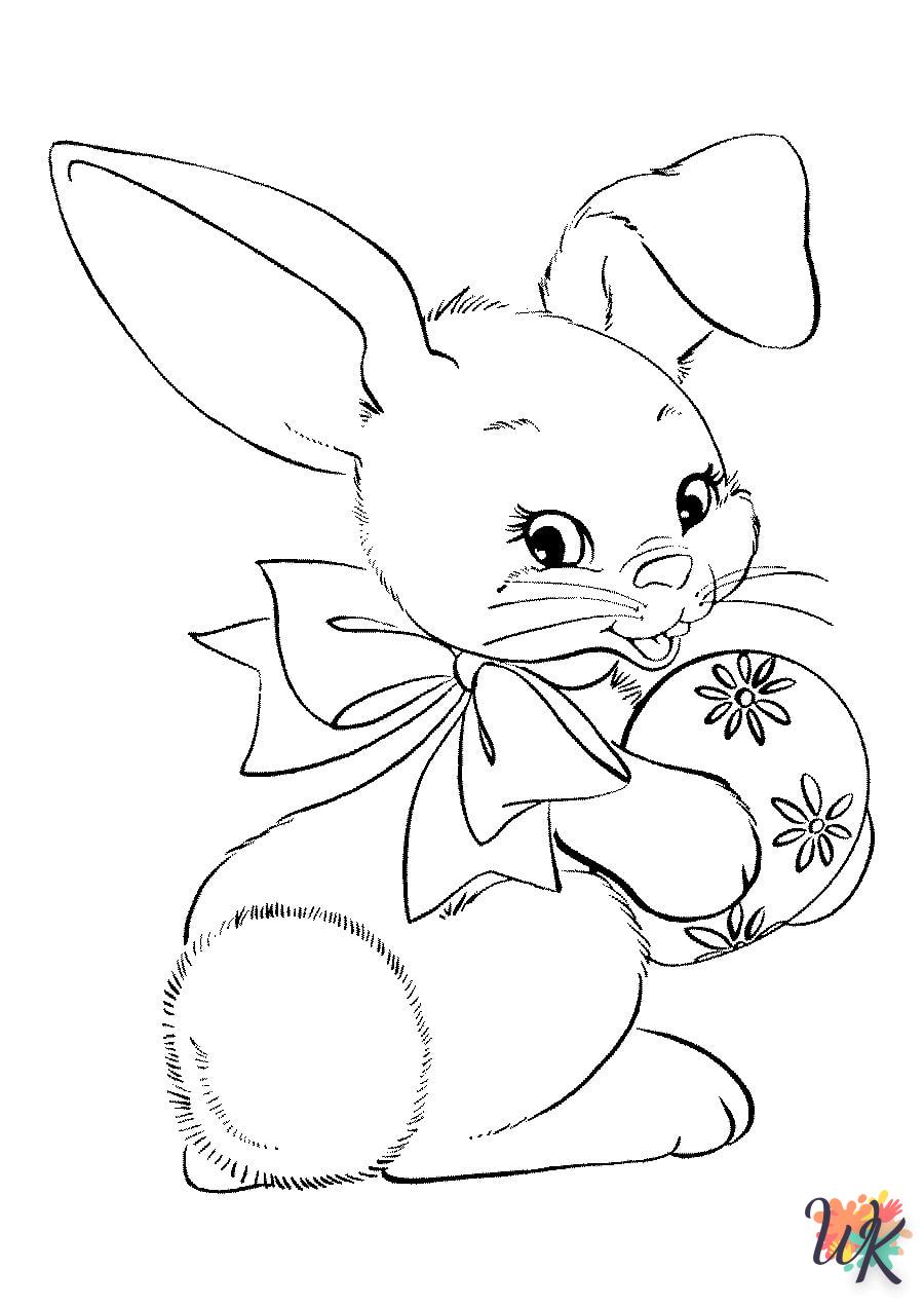 Dibujos para Colorear Conejos 59