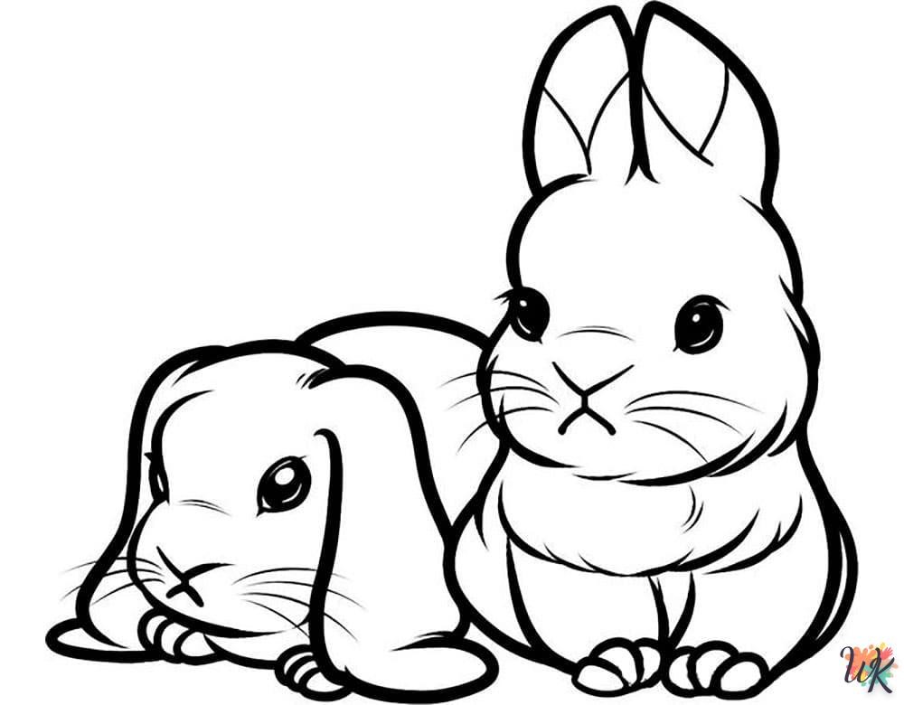 Dibujos para Colorear Conejos 67