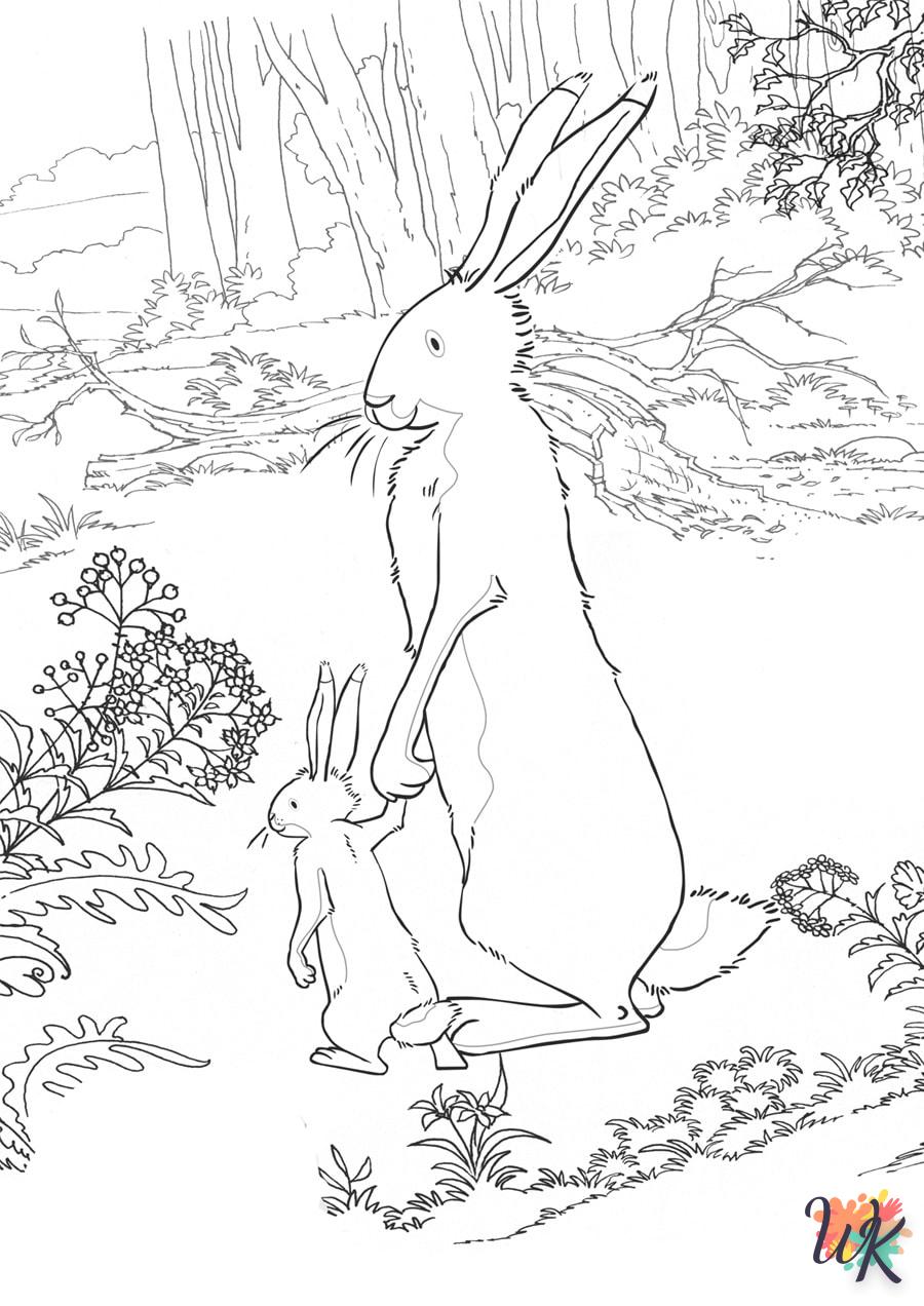 Dibujos para Colorear Conejos 68