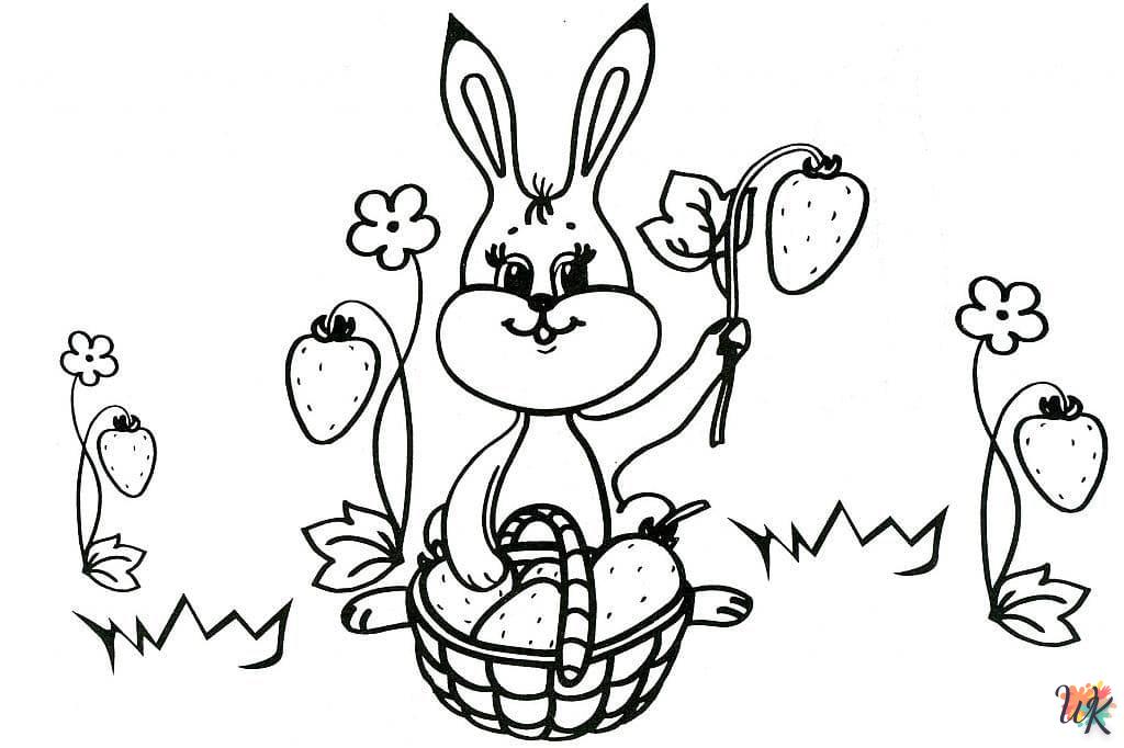 Dibujos para Colorear Conejos 69