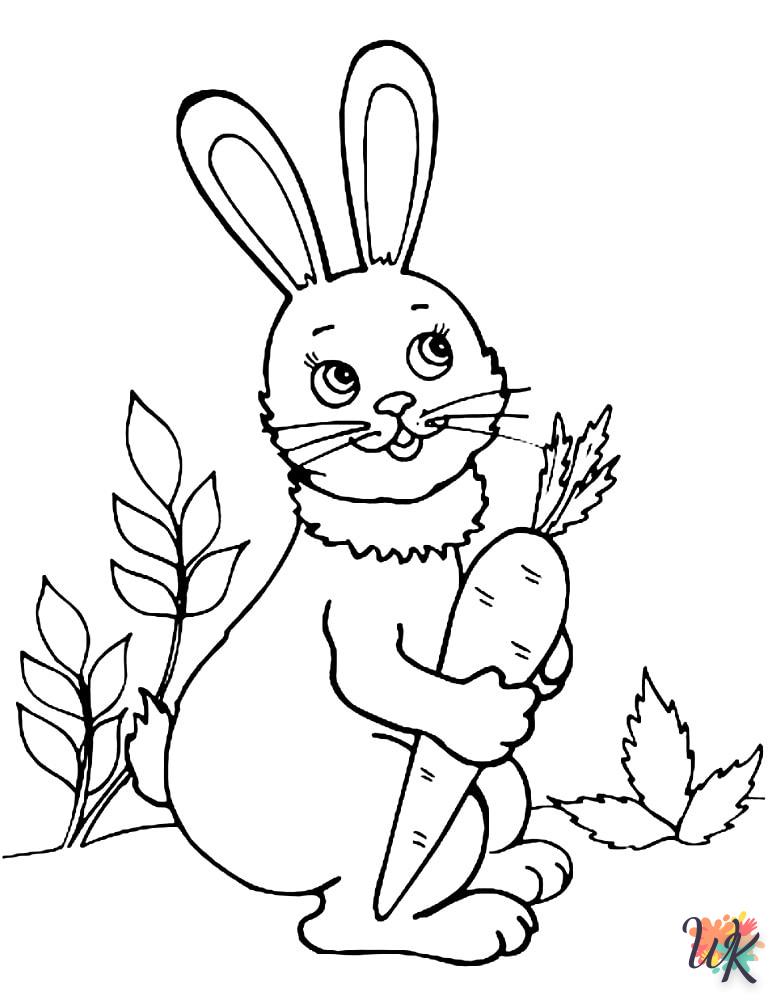 Dibujos para Colorear Conejos 74