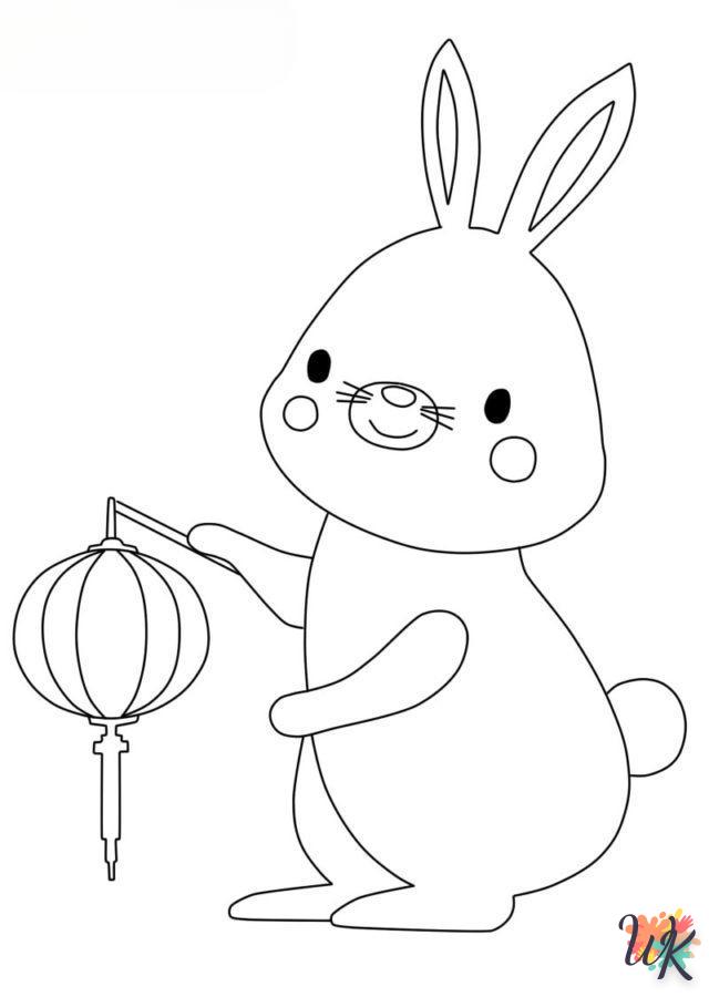 Dibujos para Colorear Conejos 78