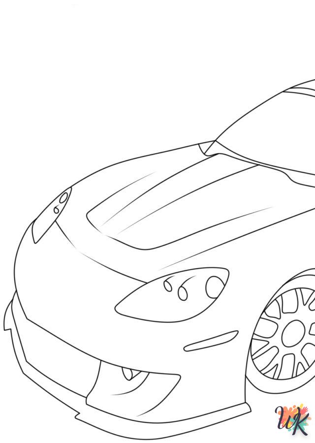Dibujos para Colorear Corvette 46