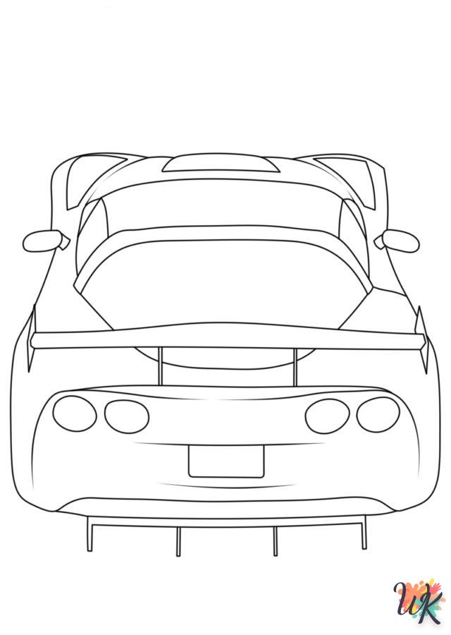 Dibujos para Colorear Corvette 44