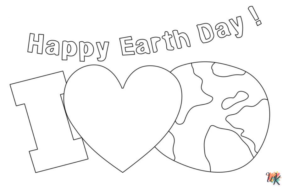 Dibujos para Colorear Día de la Tierra 4