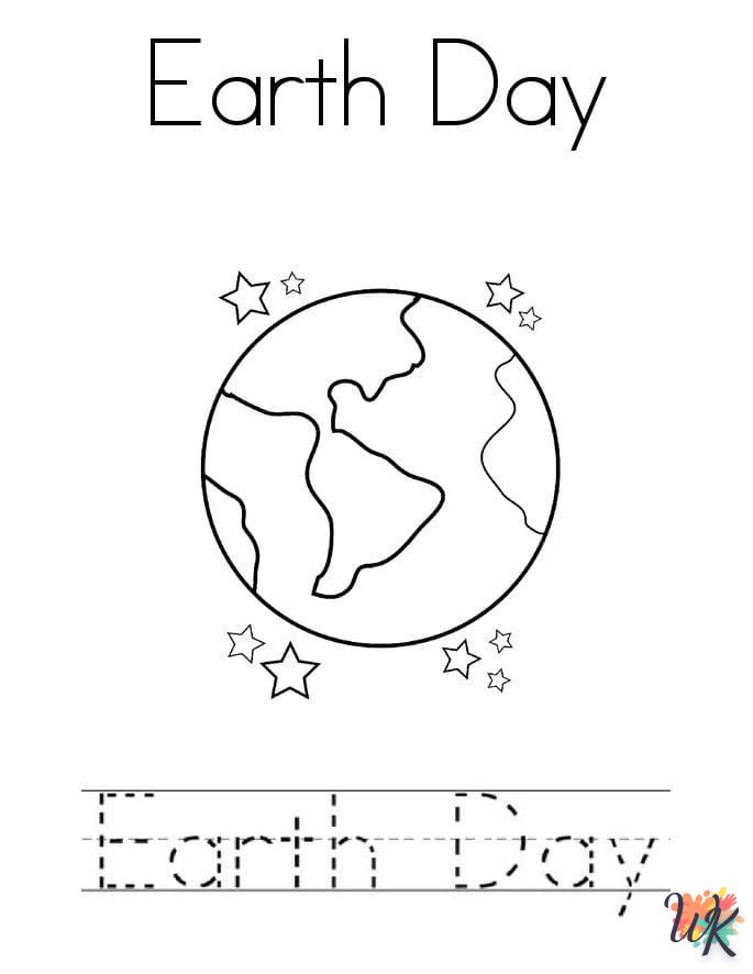 Dibujos para Colorear Día de la Tierra 83
