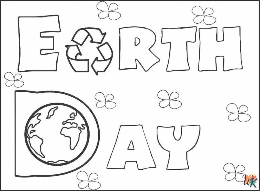 Dibujos para Colorear Día de la Tierra 74