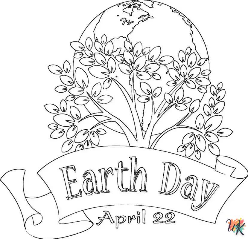 Dibujos para Colorear Día de la Tierra 61