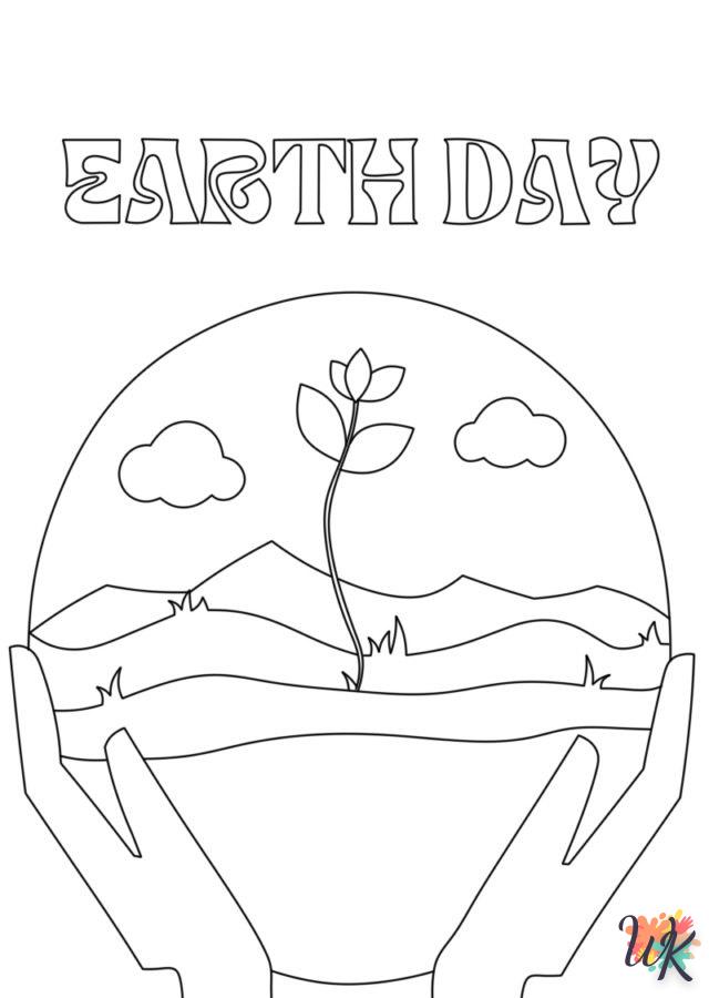 Dibujos para Colorear Día de la Tierra 57