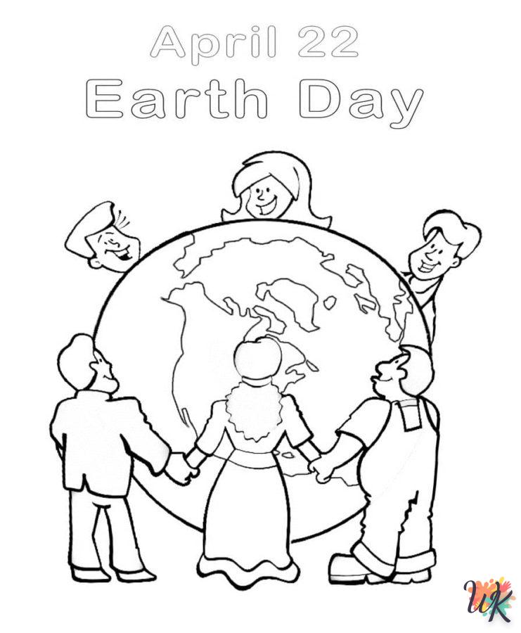 Dibujos para Colorear Día de la Tierra 48