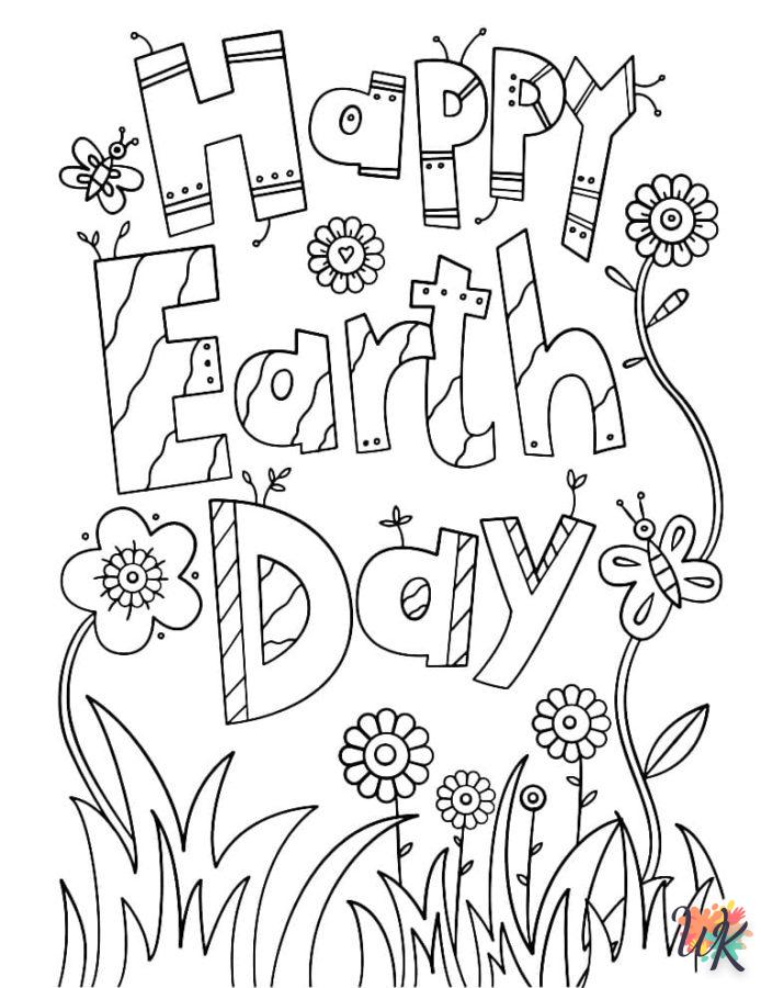 Dibujos para Colorear Día de la Tierra 47