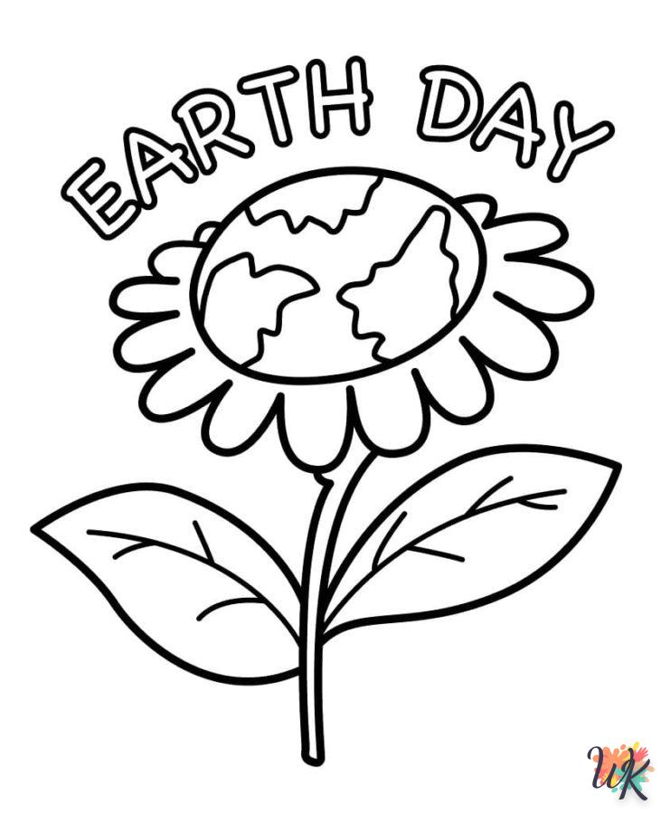 Dibujos para Colorear Día de la Tierra 18