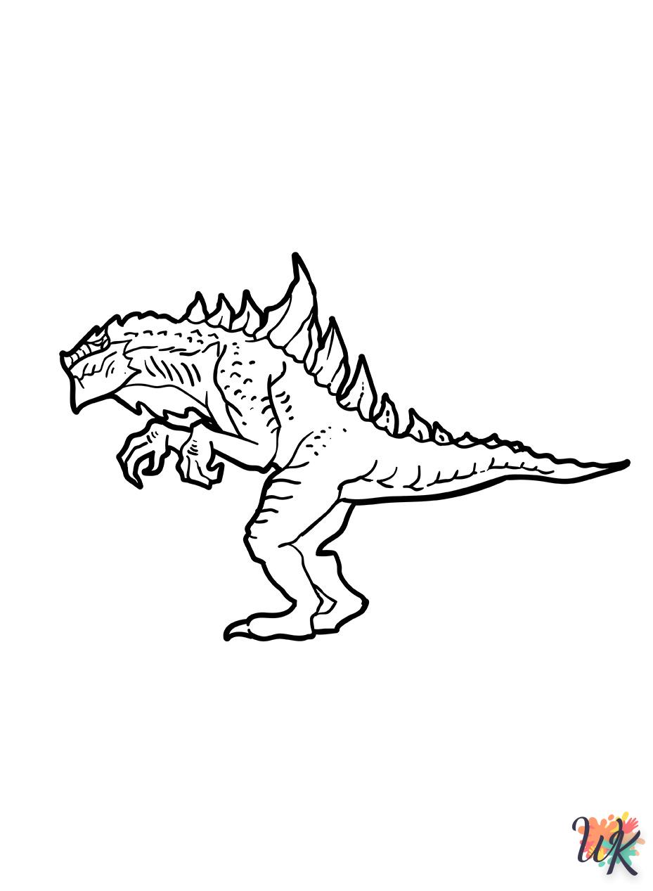 Dibujos para Colorear Godzilla 9