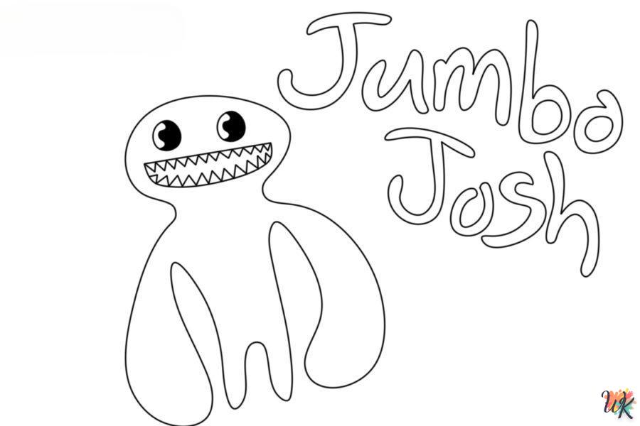 Dibujos para Colorear Jumbo Josh 5