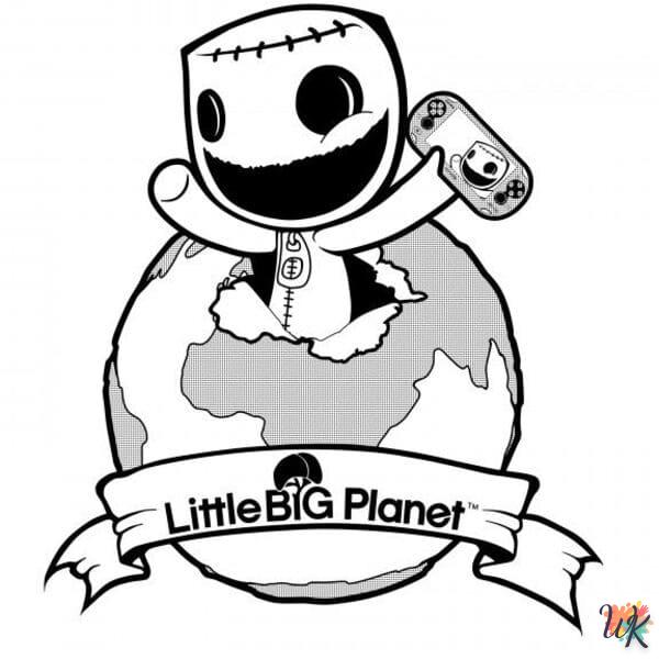 Dibujos para Colorear Little Big Planet 2