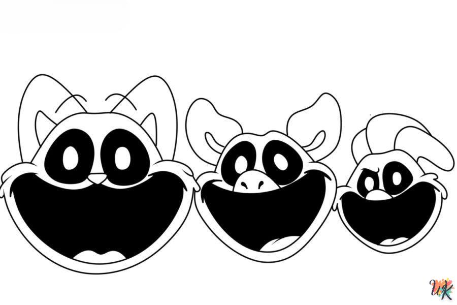 Dibujos para Colorear Smiling Critters 10