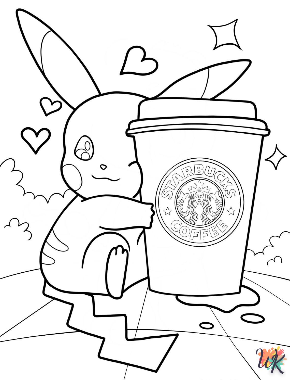 Dibujos para Colorear Starbucks 9
