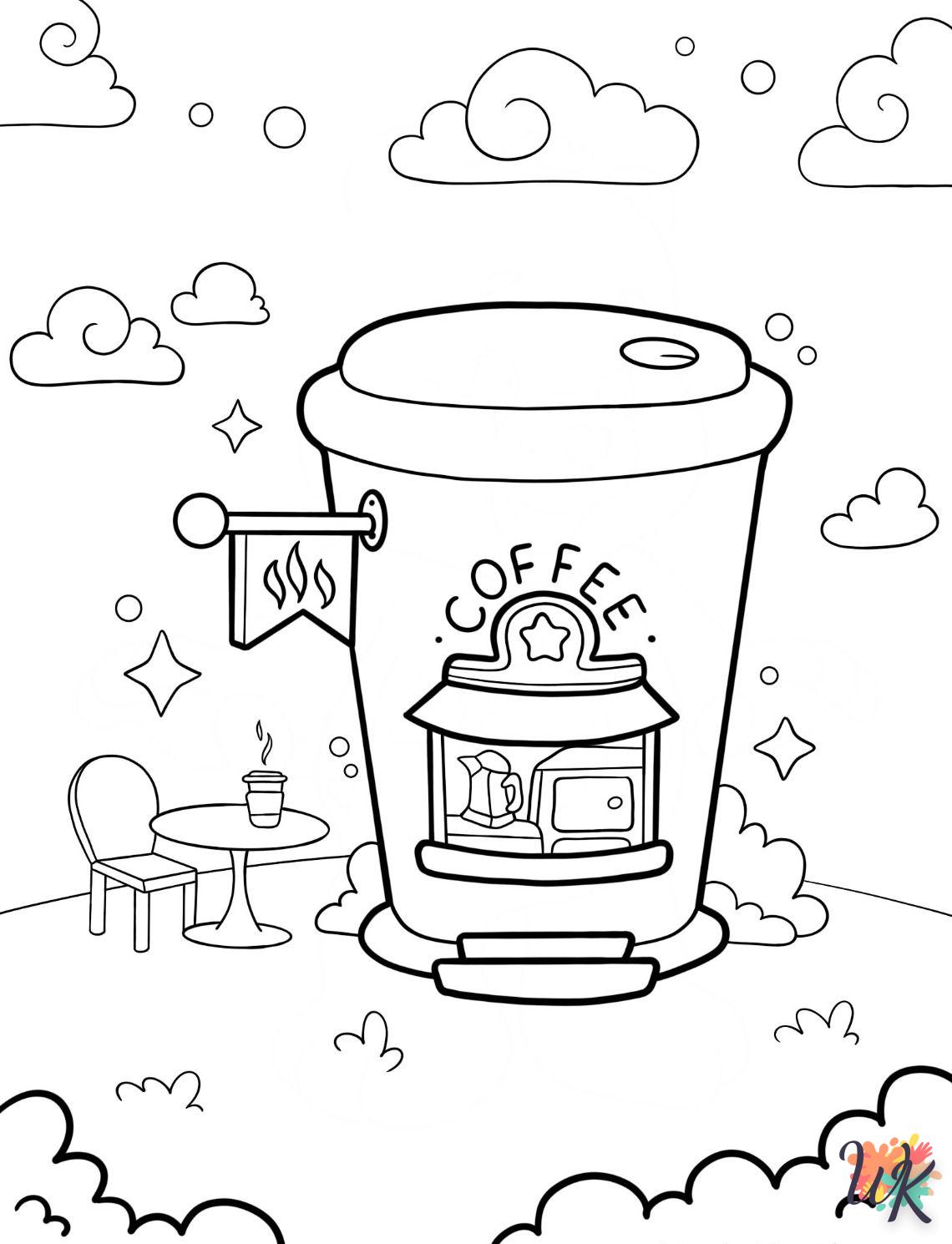 Dibujos para Colorear Starbucks 1