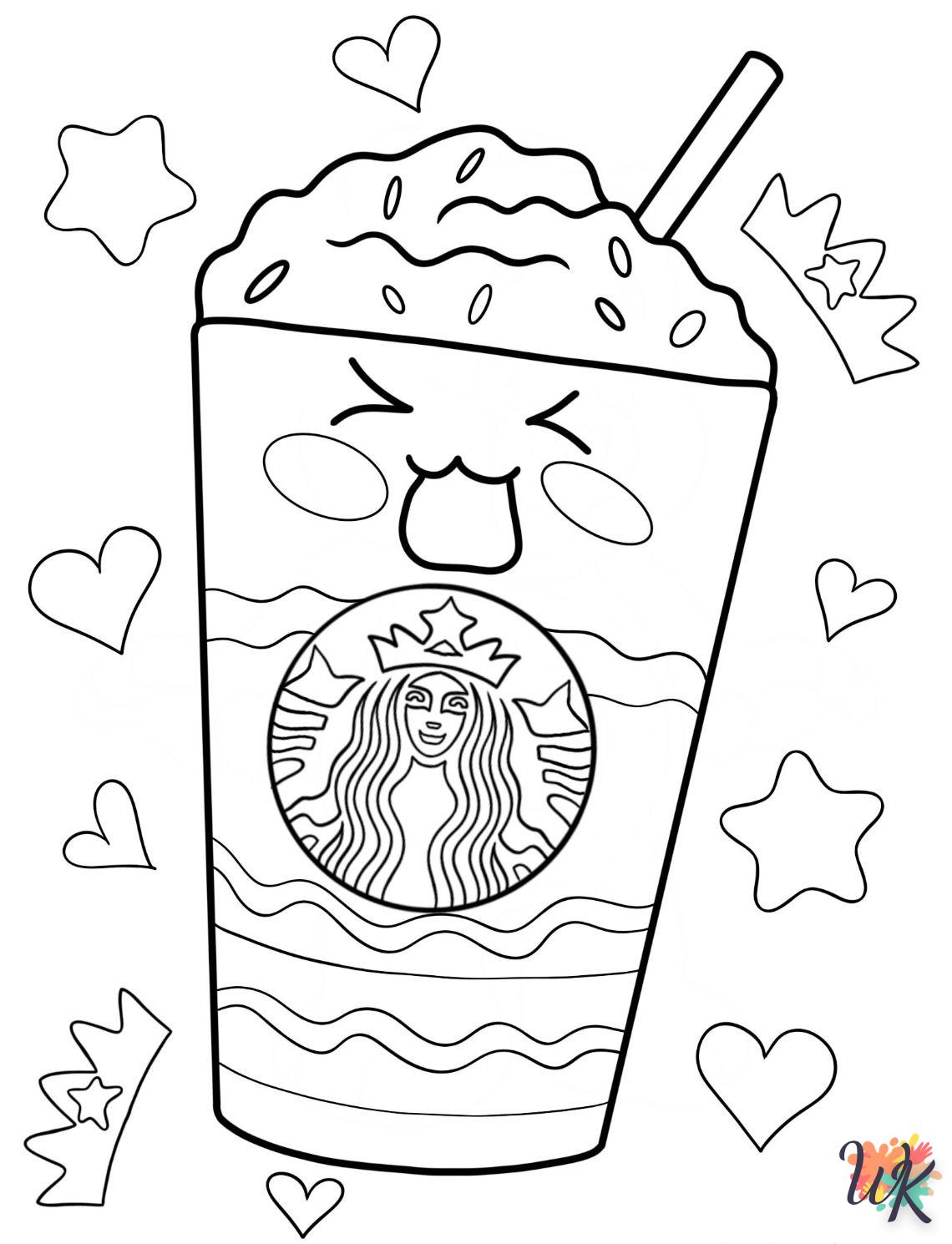 Dibujos para Colorear Starbucks