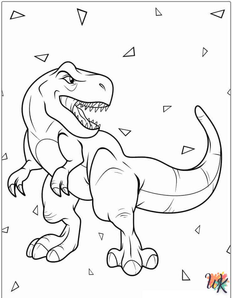 Dibujos para Colorear T Rex 29