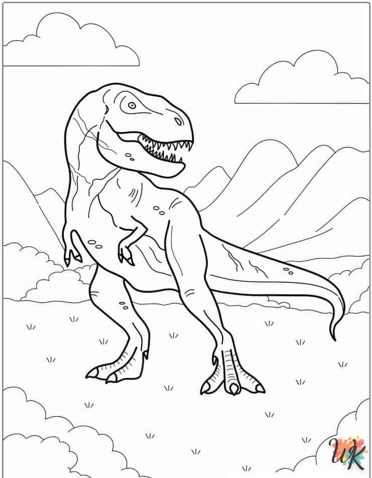 Dibujos para Colorear T Rex 27