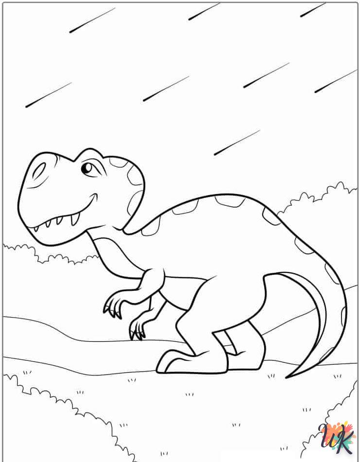 Dibujos para Colorear T Rex 26