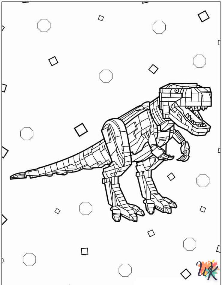Dibujos para Colorear T Rex 22
