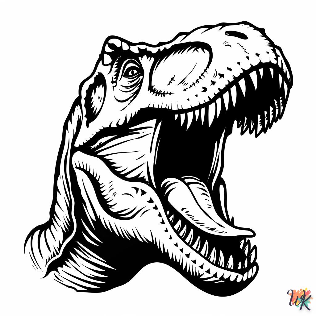 Dibujos para Colorear T Rex