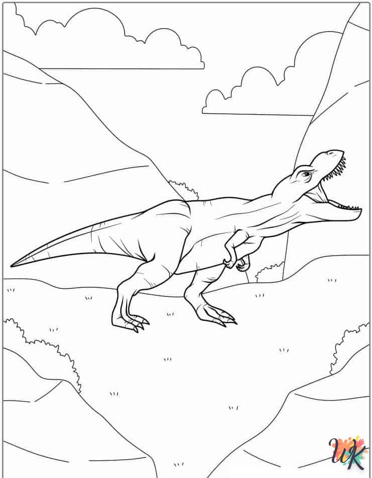 Dibujos para Colorear T Rex 15