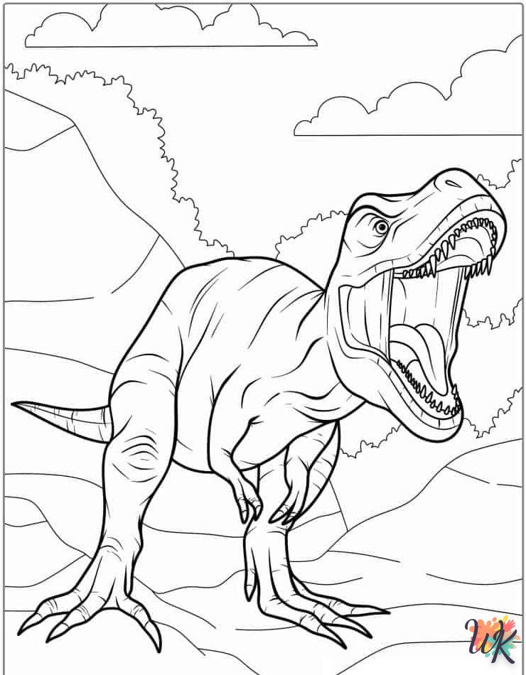 Dibujos para Colorear T Rex 31