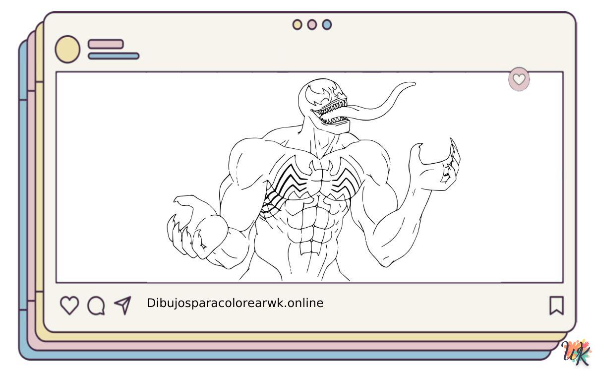 61 Dibujos Para Colorear Venom