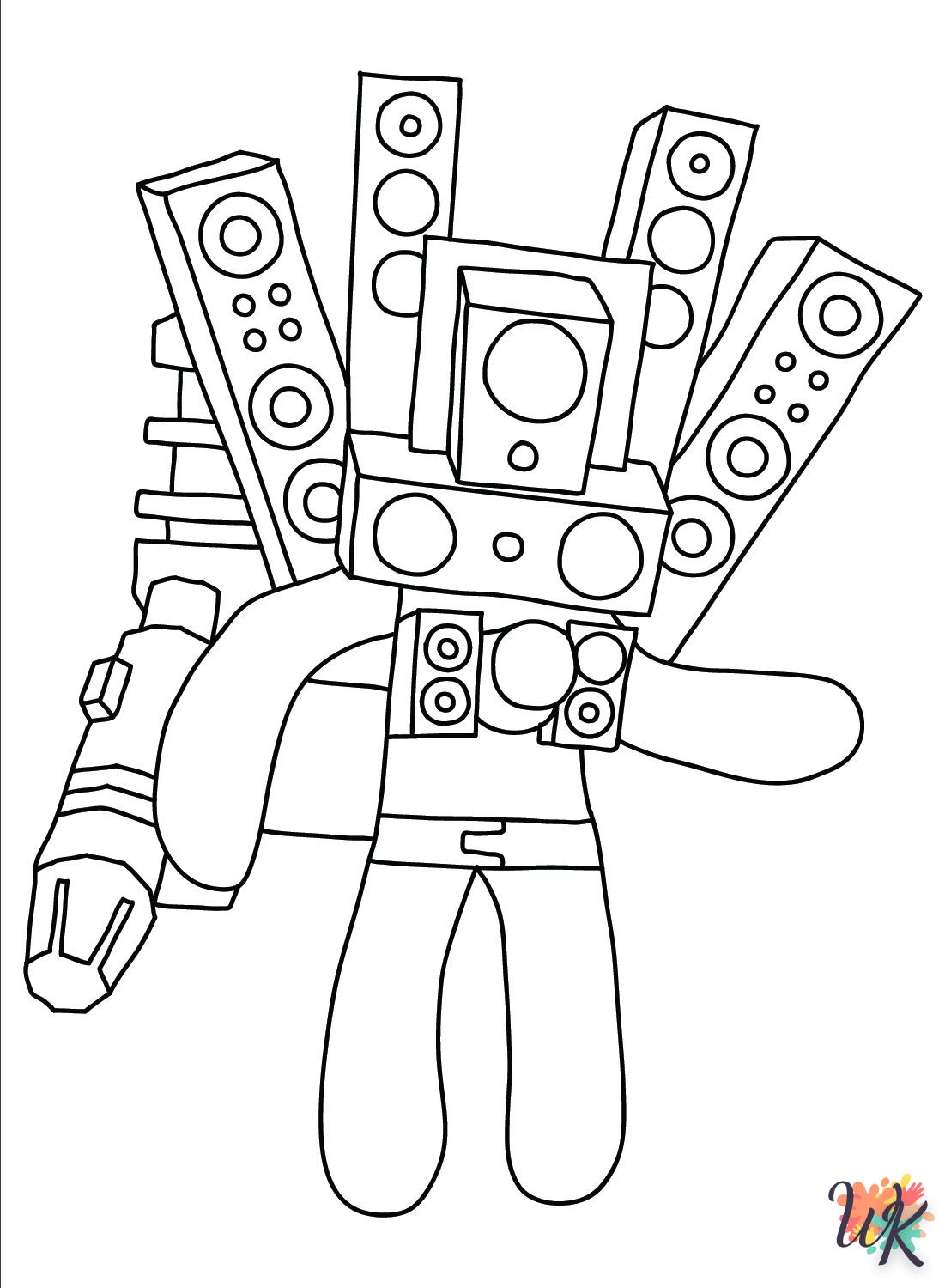 Dibujos para Colorear Titan Speakerman 13