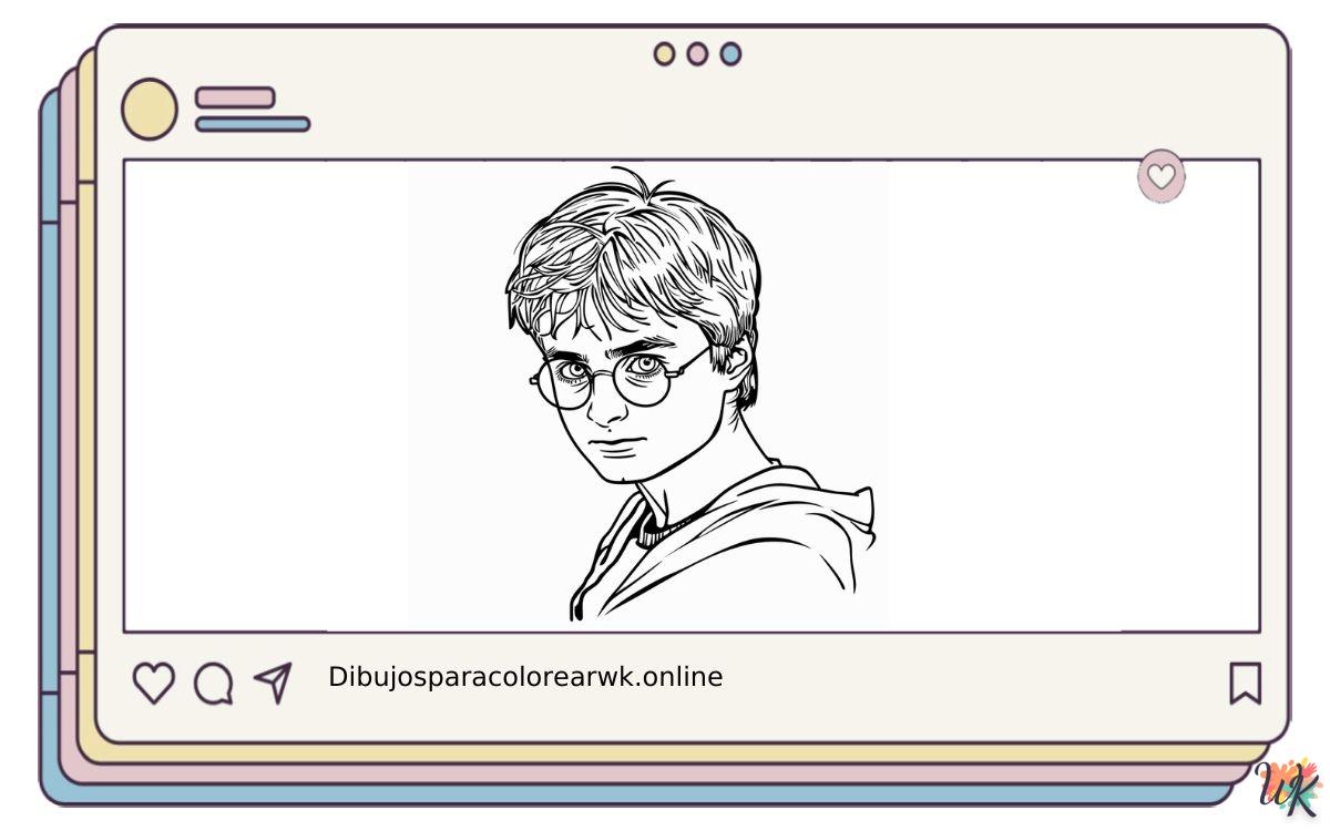 96 Dibujos Para Colorear Harry Potter
