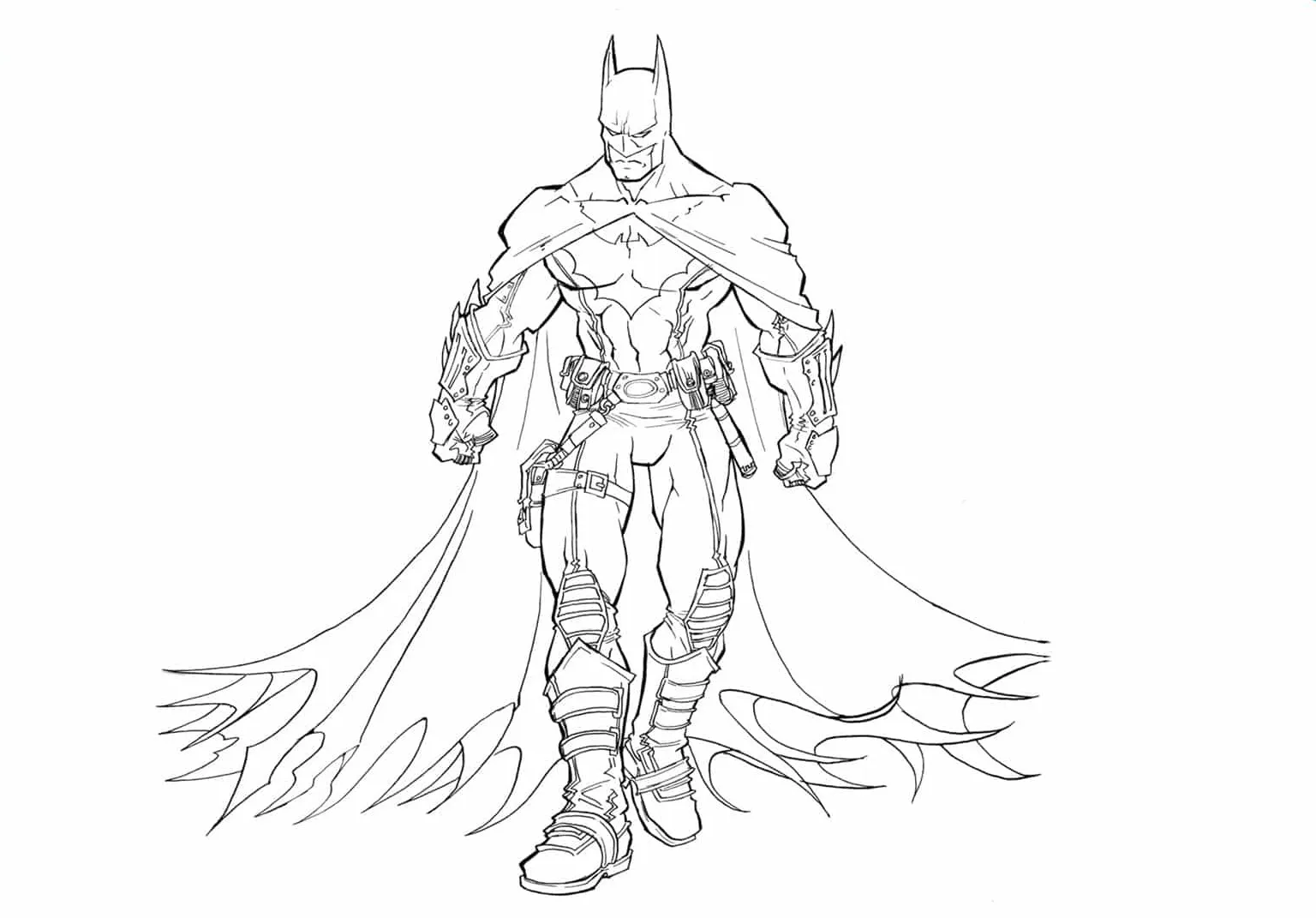 Batman colorear 12