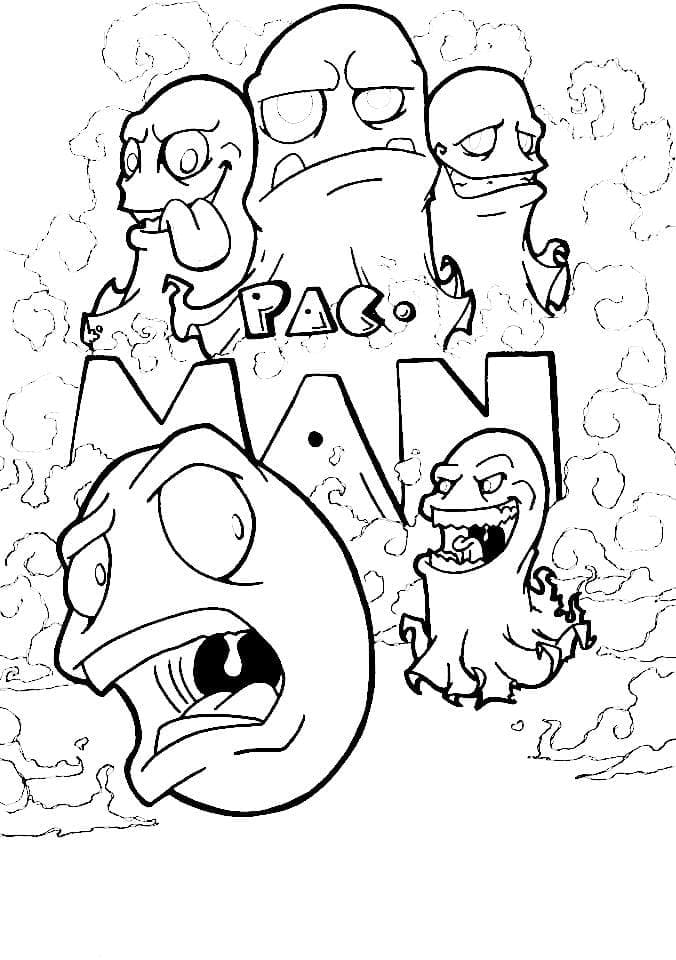 Colorear Pac Man 58