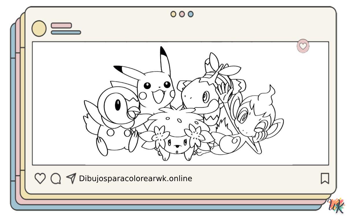 103 Dibujos Para Colorear Pokémon